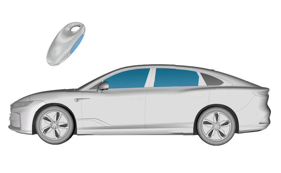 H53智能钥匙开启关闭车窗-EV